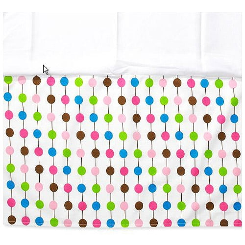 Bacati - Botanical Pink/Multi 10-Piece Nursery-in-a-Bag Crib Bedding Set 100% Cotton Percale Girls Crib Bedding Set with 2 crib fitted sheets