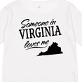 thumbnail image 4 of Inktastic Someone in Virginia Loves Me Boys or Girls Long Sleeve Toddler T-Shirt, 4 of 5