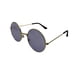thumbnail image 2 of Qarigey Sun Eyewear Classic Portable Sunshade Gafas de sol Marco de metal multifuncional De moda para mujeres Golden, Purple Type3 NO3, 2 of 6