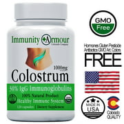 COLOSTRUM 1000 mg 120 Capsules 30% IgG Immunoglobulins Immune System Support Pill