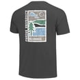 thumbnail image 3 of Men's  Graphite Purdue Boilermakers Comfort Colors Minimal Vista Distressed Graphics T-Shirt, 3 of 3