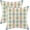 Plaid 2, variant on 4th of July Patriotic Pillow Covers 12x20 Inch Set of 2, American Flag Decorative Throw Pillowcase Independence Day Stars and Stripes Outdoor Cushion Cover for Sofa Couch Living Room Bed Decor