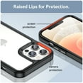 thumbnail image 2 of Dteck with iPhone 11 Pro Max Case,,PMMA+TPU Anti-Scratch,Non-Yellowing,Shock Absorption ,Reinforced Corner Cover for iPhone 11 Pro Max 6.5 inch,Black, 2 of 6