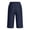 Navy, variant on CHUMUD Jeans Shorts for Women Stretchy Mid Rise Trendy Denim Shorts Pull on Knee Length Shorts