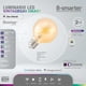 thumbnail image 5 of Foco Smart Wifi Edison Retro Globo Led 4W G80 Dimeable, 5 of 7