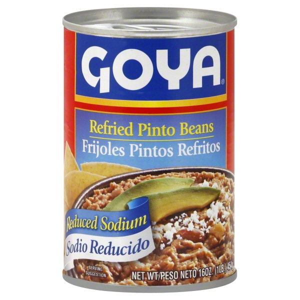 Goya Goya Refried Pinto Beans, 16 oz