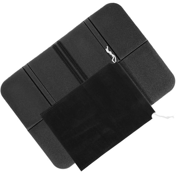 Masteelf  Outdoor Cushion Foldable Ground Camping Mat Pad Child Black