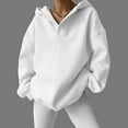 thumbnail image 5 of XINXIAOO Womens Hoodie Long Sleeve Pullover Hoodies Oversized Hoodies for Women White Hoodies for Women Fall Clothes Women Women's Fashion Hoodies & Sweatshirts, 5 of 8