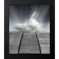 thumbnail image 2 of ClaesÂ&nbsp; 12x14 Black Modern Framed Museum Art Print Titled - Stair, 2 of 5