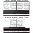 thumbnail image 4 of Sheet Music Folders Music Stand Accessories Music Binder 4 Expand Spiral-Bound 40 Pockets, 4 of 5