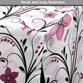 thumbnail image 4 of Dragonfly Dog Crate Cover, Shabby Form Floral Swirled Leaves and Florets Illustration, Easy to Use Pet Kennel Cover for Medium Large Dogs, 35" x 23" x 27", Pale Pink Dried Rose, by Ambesonne, 4 of 6