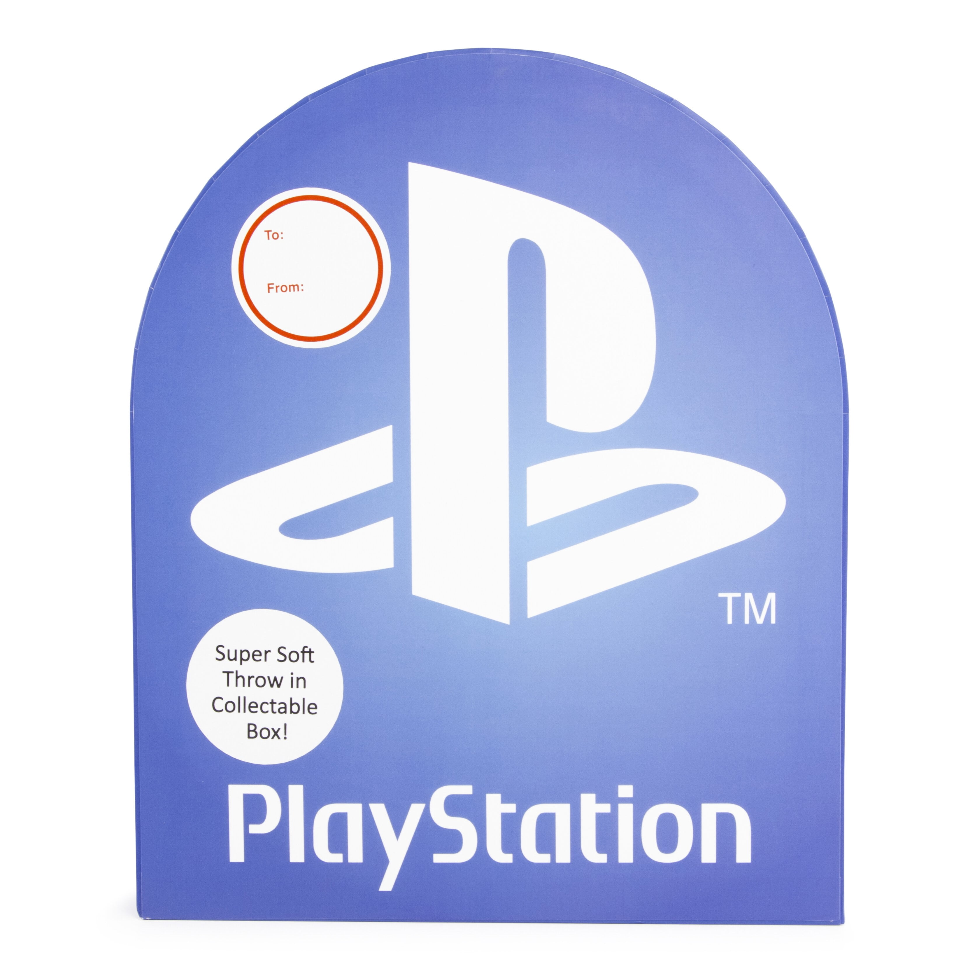 Playstation Shaped Box Throw Set