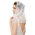 thumbnail image 4 of Latin Mass Veil Floral Lace Mantilla for Head Covering for Infinity Church Veils, 4 of 9