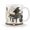 Black, variant on Music Mug Personalized Name Ceramic Drinkware for Music Lovers