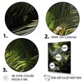 thumbnail image 3 of Designart "Sunset Among Ivory Islands Jungle Palms I" Palms & Palm Trees Floater Framed Wall Art Prints, 3 of 5