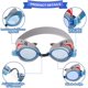 thumbnail image 3 of Gafas de Natación NQ Juego de Gafas de Piscina Antivaho Sin Fugas Anti-UV 3-13 años, 3 of 5