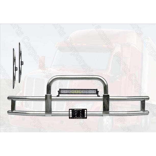Peterbilt 579 Frontal Semi Truck Bumper Guard Deer Grill Guard Moose