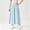 Blue, variant on Girls Casual Pants Beige Soft Breathable Elastic Waist Relaxed Fit Pants for 5 Year Old Size 5,Size 11 T