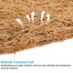 thumbnail image 4 of Uxcell 10Pcs Anillo de Mantillo de Fibra de Coco, Alfombrillas Protectores de Árbol de Coco, Disco de Planta, Protección de Cobertura de 8 Pulgadas, 4 of 6
