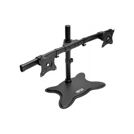 UPC: 0037332203397 | TRIPP LITE DDR1327SDD Black 13 – 27 Dual-Monitor Desktop Mount Stand for Flat-Screen Displays