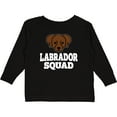 thumbnail image 3 of Inktastic Dog Chocolate Labrador Squad Boys or Girls Long Sleeve Toddler T-Shirt, 3 of 5