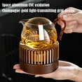 thumbnail image 5 of Diffuseur d'Aromathérapie, 2 en 1 Bois Métal Bougie Cuisson Théière Nouveau Chinois, 5 of 5