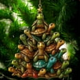 thumbnail image 6 of Drses Christmas Gift--Sea Turtle Christmas Ornament, 6 of 9