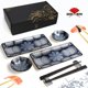 thumbnail image 2 of Juego de platos de sushi ELUSH de cerámica de estilo japonés, 8 piezas, 2 of 6