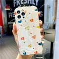 thumbnail image 2 of Compatible with iPhone 13 Pro Max Glitter Love Heart Case Bling Rhinestone Glossy Lens Camera Protection Cute Fashion Shockproof Protective Cover for Girls and Women, 2 of 10