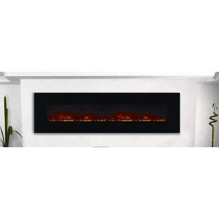 Modern Flames Dream Flame Wall Mount Linear Electric Fireplace