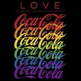 thumbnail image 2 of Men's Coca Cola Rainbow Love Graphic T-Shirt, 2 of 5