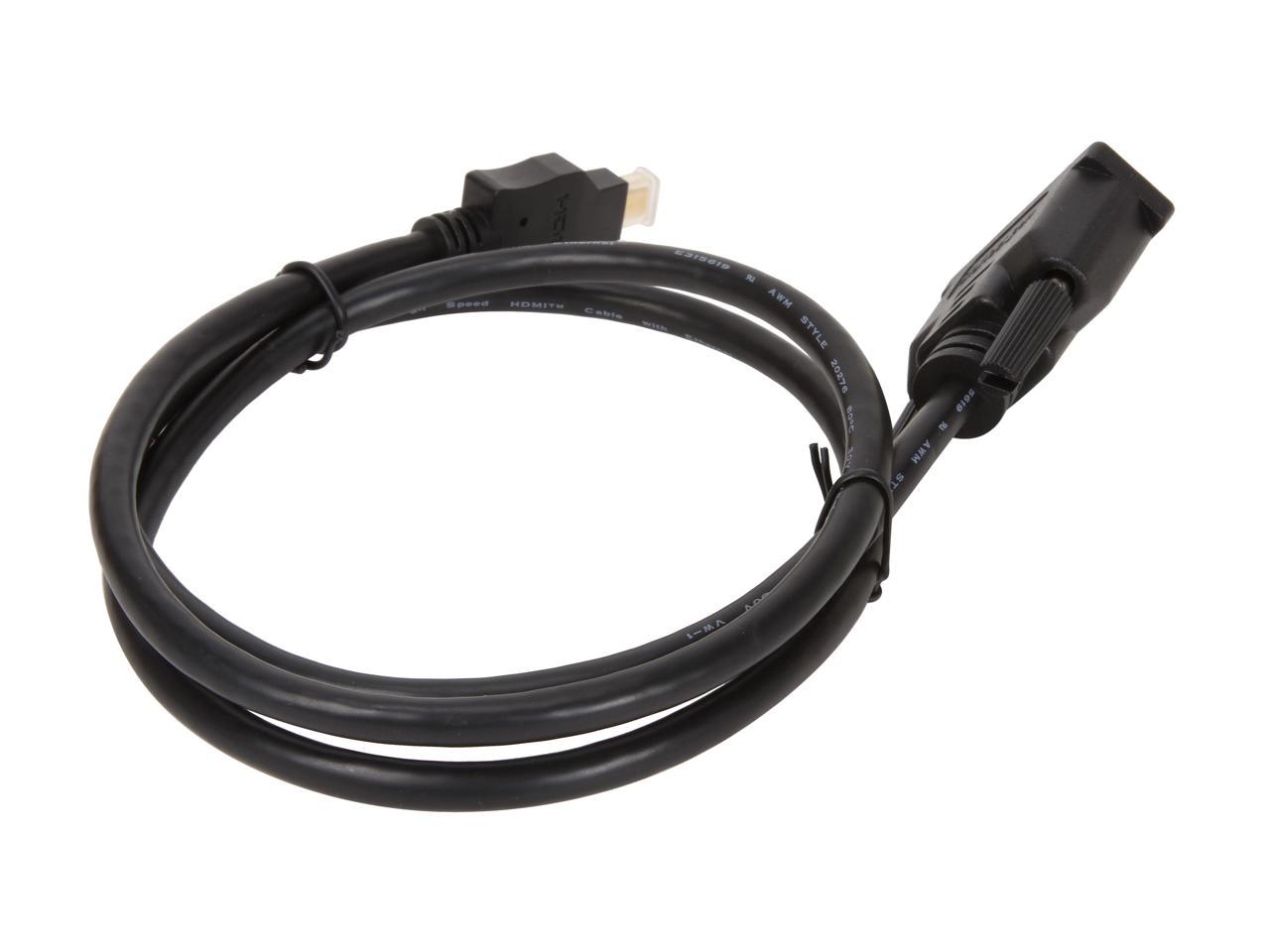 StarTech.com HDDDVIMM1M Black Micro HDMI (19 pin) Male to DVI-D (19 pin) Male to Male Cable - image 2 of 3