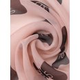 thumbnail image 4 of Allegra K Women's Chiffon Graffiti Style Wrap Stole Shawl Scarves, 4 of 6