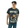 thumbnail image 2 of Dragon Ball Super Oversized Universe 7 Goku Crew Neck Short Sleeve Men's Black T-shirt-Large, 2 of 7