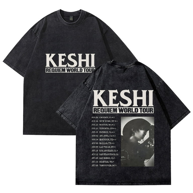 keshi requiem Tシャツ　Mサイズ Keshi Requiem Graphic Shirt, 2024 Keshi Requiem World Tour