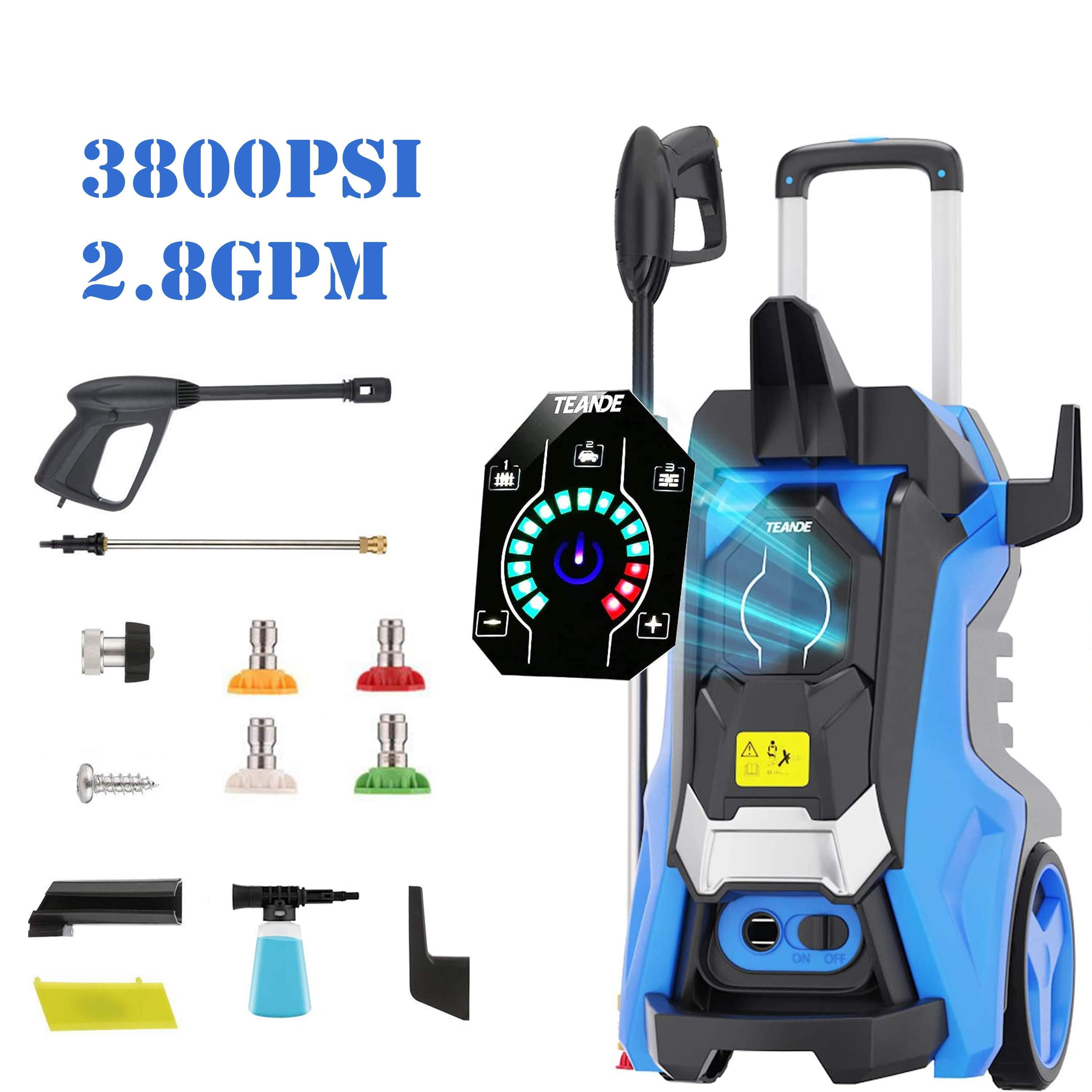 Details about   3800PSI 2.8GPM Electric Pressure Washer High Power Pressure Cleaner Sprayer!! 