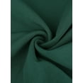 thumbnail image 5 of Agnes Orinda Plus Size Tops for Women Elegant Crew Neck Solid Color Workwear 3/4 Sleeve Peplum Top 1X Green, 5 of 6