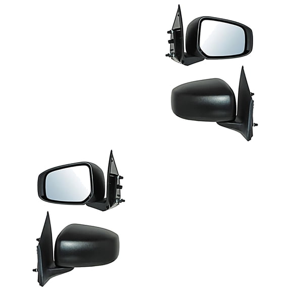 Par de Espejos Mirage G4 2019 A 2020 Mitsubishi S/Control Genérica .