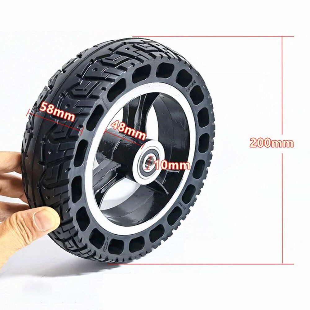 Scooter Front Wheel Tire 200x60 Electric Scooter Front Wheel Solid