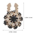 thumbnail image 2 of BESTYASH 3Pares Cubiertas De Botones Con Rhinestones Para Para Mujer Y, 2 of 6