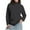 Dark Gray, variant on Women's Oversized Turtleneck Knit Pullover Sweater â Soft High Neck Long Sleeve with Split Hem, Loose Fit Casual Fall Winter Jumper Top