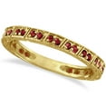 thumbnail image 1 of Ruby Stackable Ring Anniversary Band in 14k Yellow Gold (0.27ct), 1 of 3