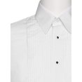 thumbnail image 6 of Gentlemens Collection Men's 1942 Lay Down Collar Tuxedo Shirt - White - 18 6-7, 6 of 6