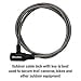 Master Lock Cable Lock, Keyed Bike Lock, 6 ft. Long, 8154DPF