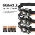 thumbnail image 4 of Duracell 400 Lumen LED Headlamp - 3 Pack | Bright, Hands-Free Lighting for Any Adventure, 4 of 8