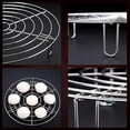 thumbnail image 3 of Set of 2 Stainless Steel Cooking Grates Round Steamer Cookware, 3 of 4