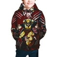 thumbnail image 2 of Wolverine Teen Boys Girls Hoodies 3D Printed Hooded Sweatshirts for Kids Long Sleeve Casual Unisex Pullovers with Pockets, 2 of 8