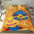 thumbnail image 1 of Dibujos Tobee Conjunto de sábanas temático, trío de piezas, cómodo y amigable con la piel, diseño único, regalo de decoración para el hogar para familiares, amigos y fans,140cm *210cm, 1 of 6