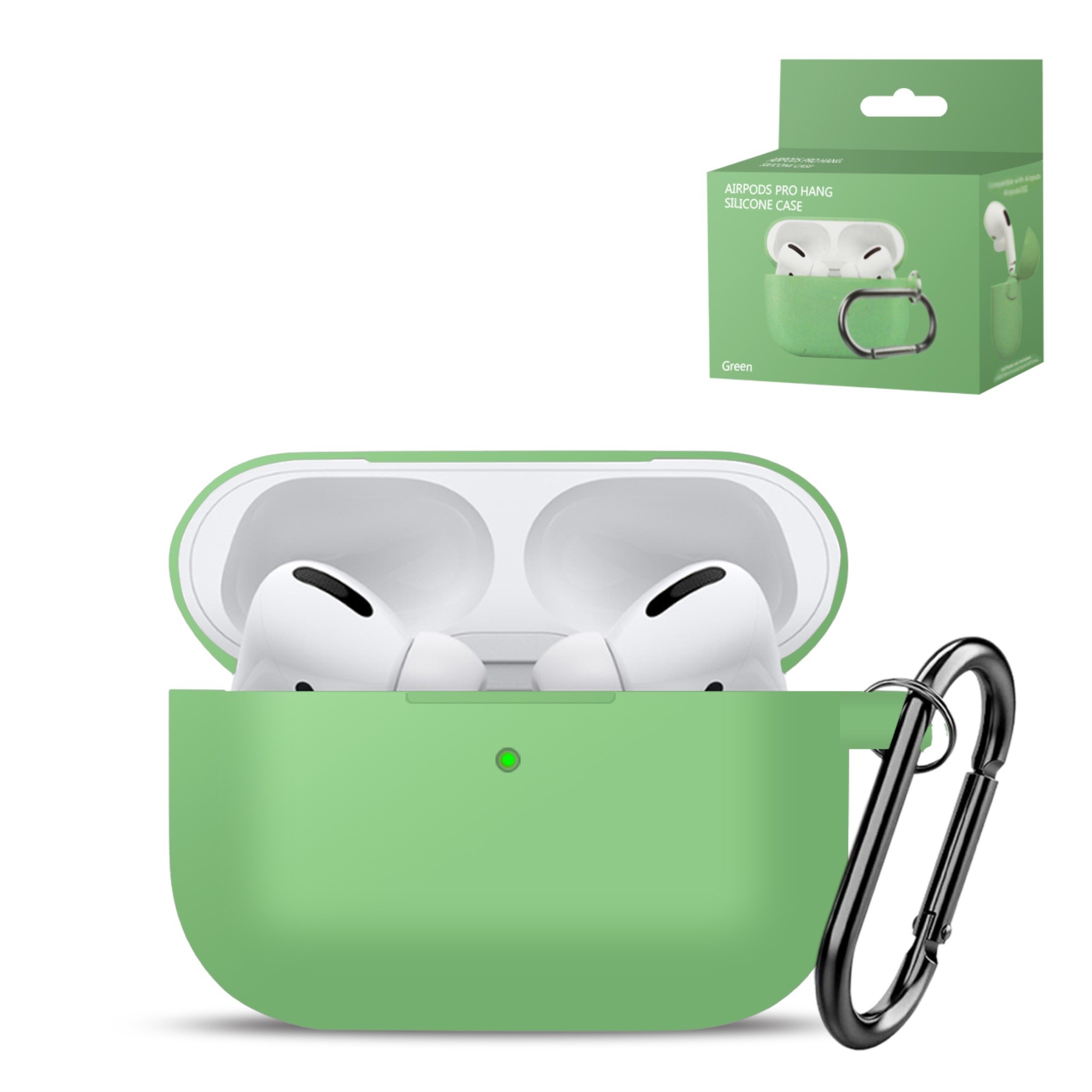 High Quality Airpods Pro Case In Green