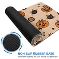 thumbnail image 6 of Long Mouse Pads for Desk,Halloween Cat and Pumpkin Pattern Desk Mats on Top Of Desks, Desk Mouse Pad Extra Large with 3mm Non-Slip Base and Stitched Edge for Gaming,Office,Work,Home 31.5"x11.8", 6 of 6